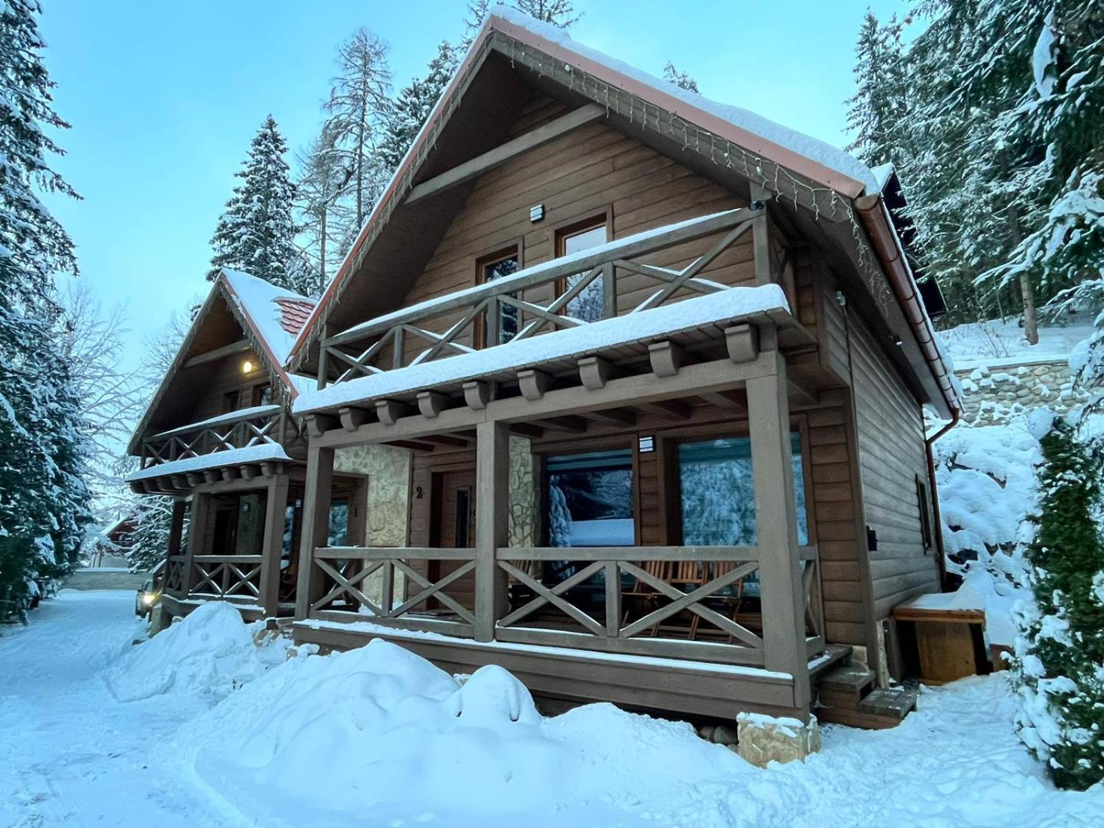 Tatrystay Riverstone Chalets Demanovska Dolina Exteriör bild